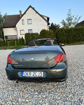 Peugeot 307 CC cena 4499 przebieg: 225500, rok produkcji 2005 z Krapkowice małe 232